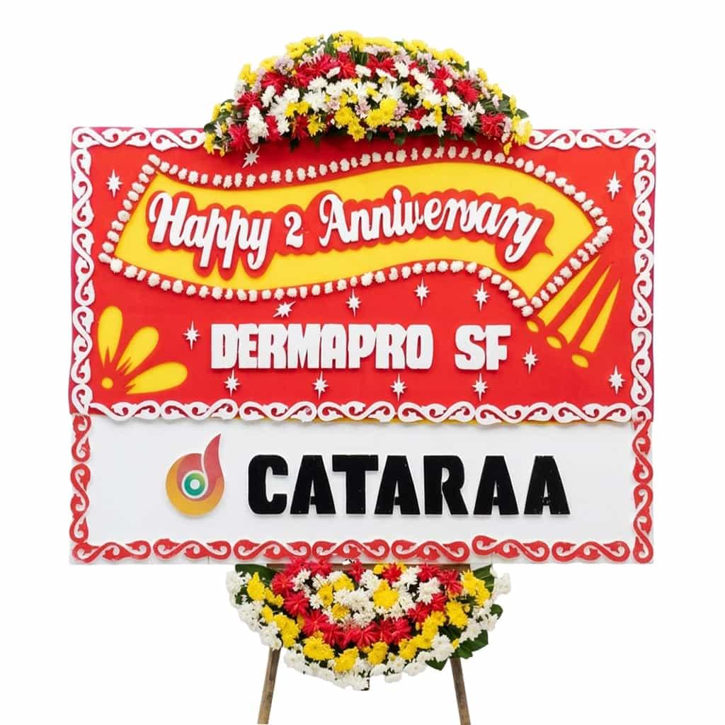 bunga papan anniversary, ulang tahun