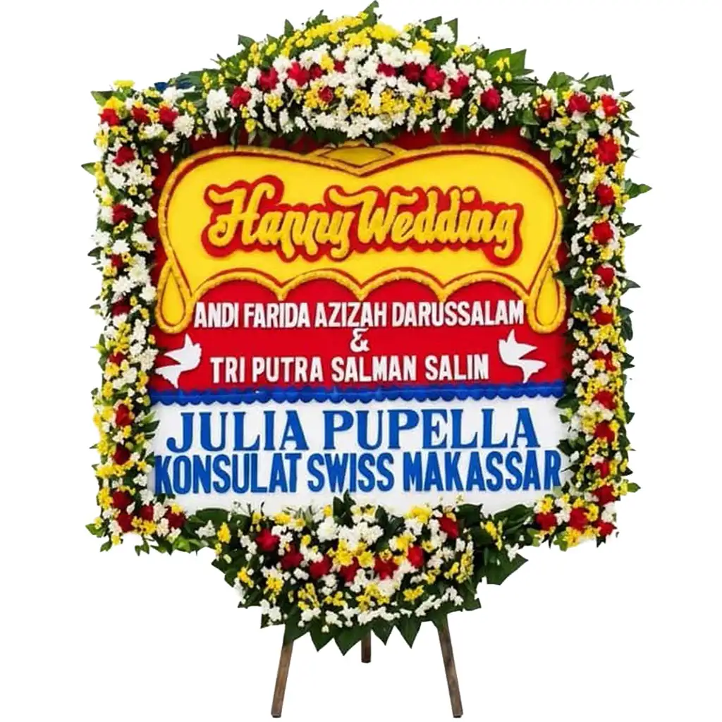 Bunga Papan Wedding - Pernikahan Jakarta, Depok, Tangerang, Bekasi, Bogor