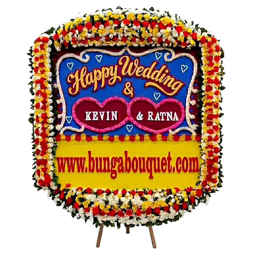 Bunga Papan Wedding - Pernikahan Jakarta, Depok, Tangerang, Bekasi, Bogor
