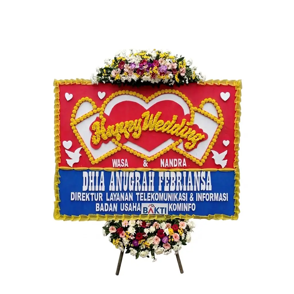Bunga Papan Wedding - Pernikahan Jakarta, Depok, Tangerang, Bekasi, Bogor