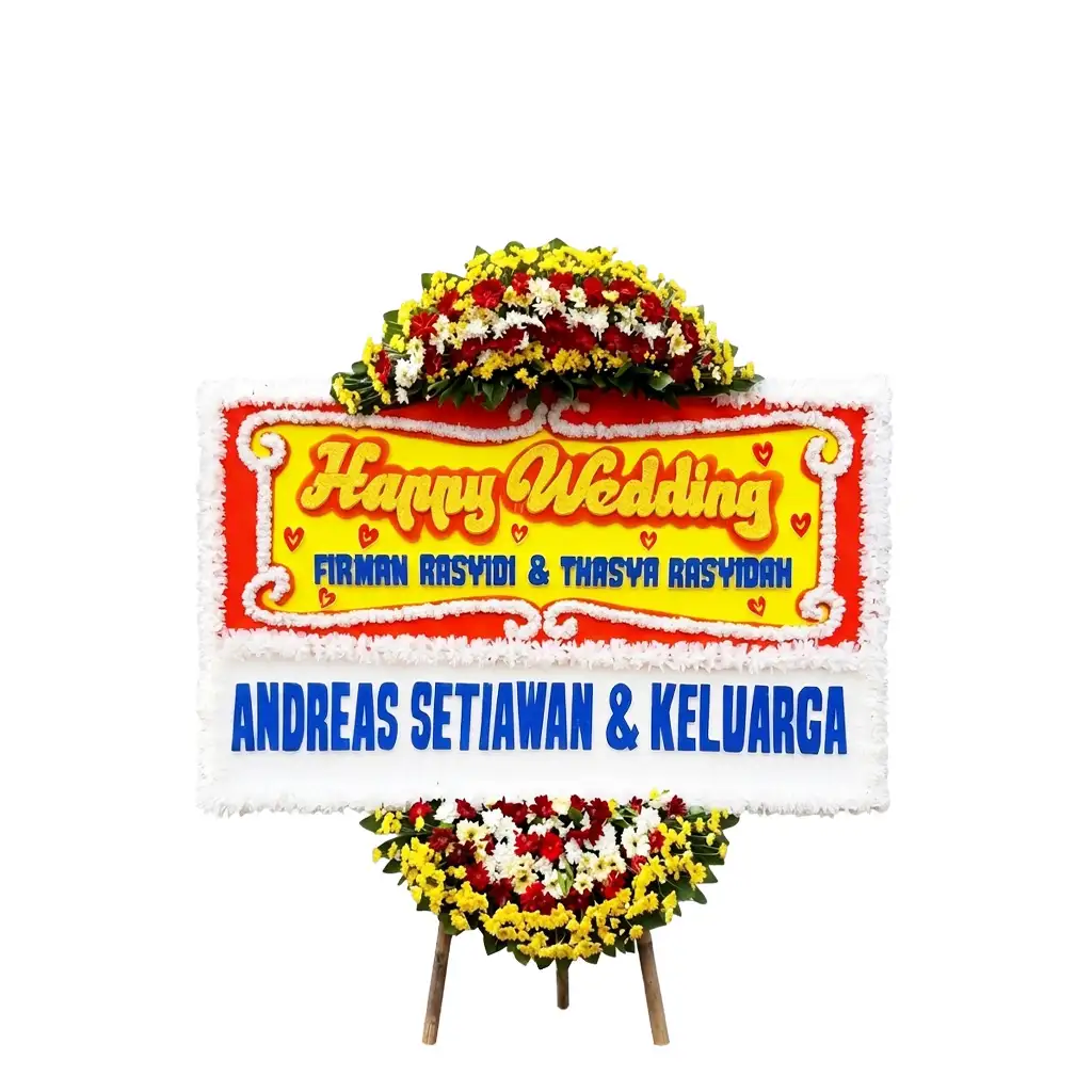 Bunga Papan Wedding - Pernikahan Jakarta, Depok, Tangerang, Bekasi, Bogor