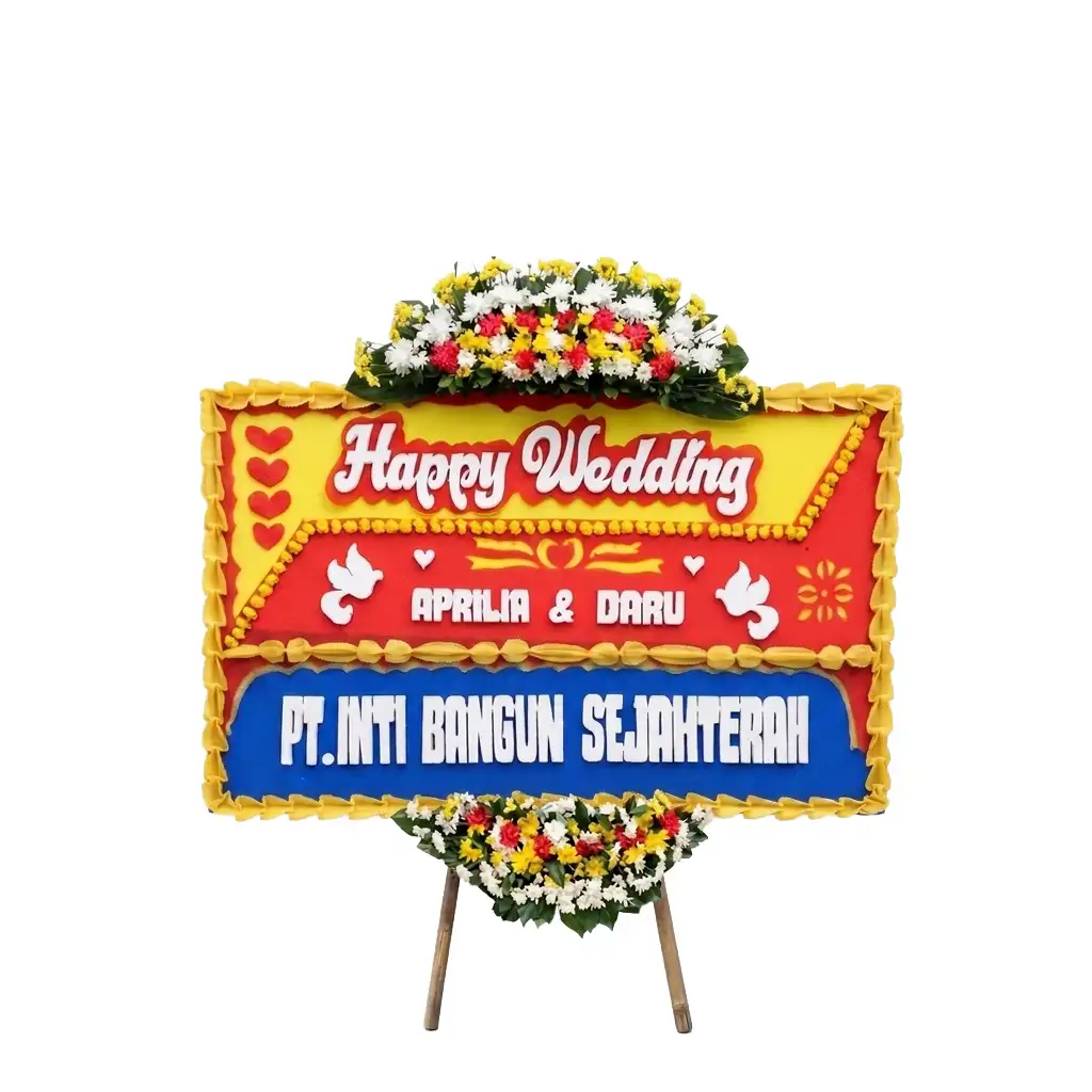 Bunga Papan Wedding - Pernikahan Jakarta, Depok, Tangerang, Bekasi, Bogor