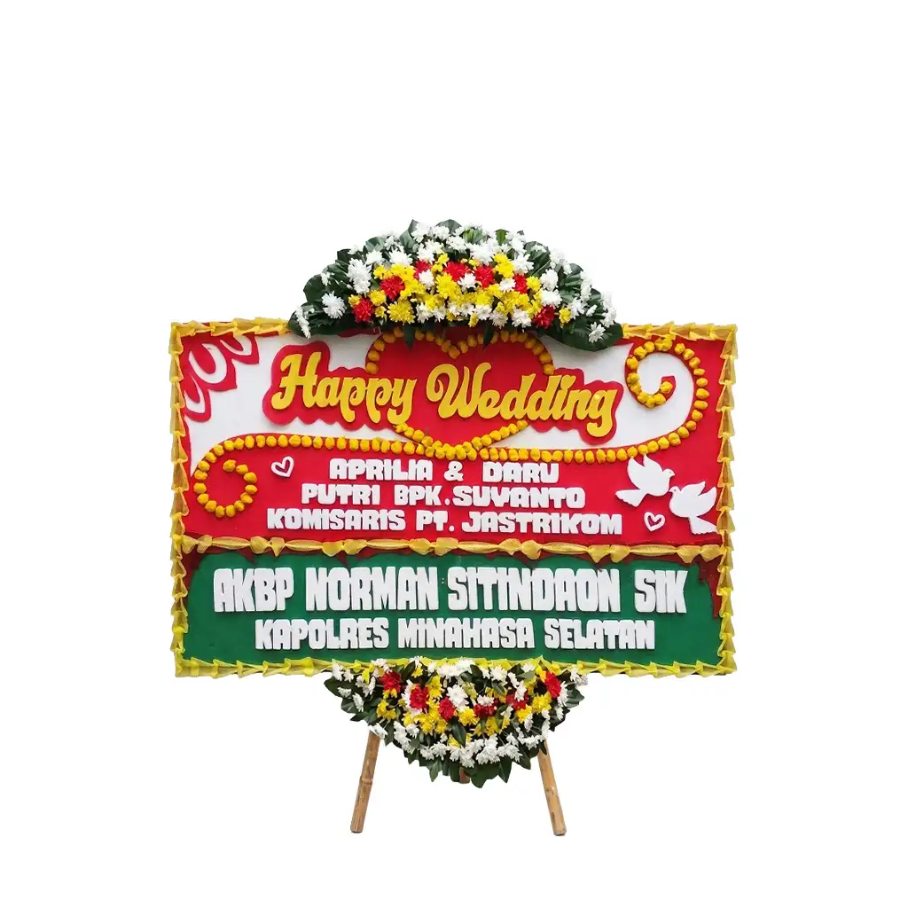 Bunga Papan Wedding - Pernikahan Jakarta, Depok, Tangerang, Bekasi, Bogor