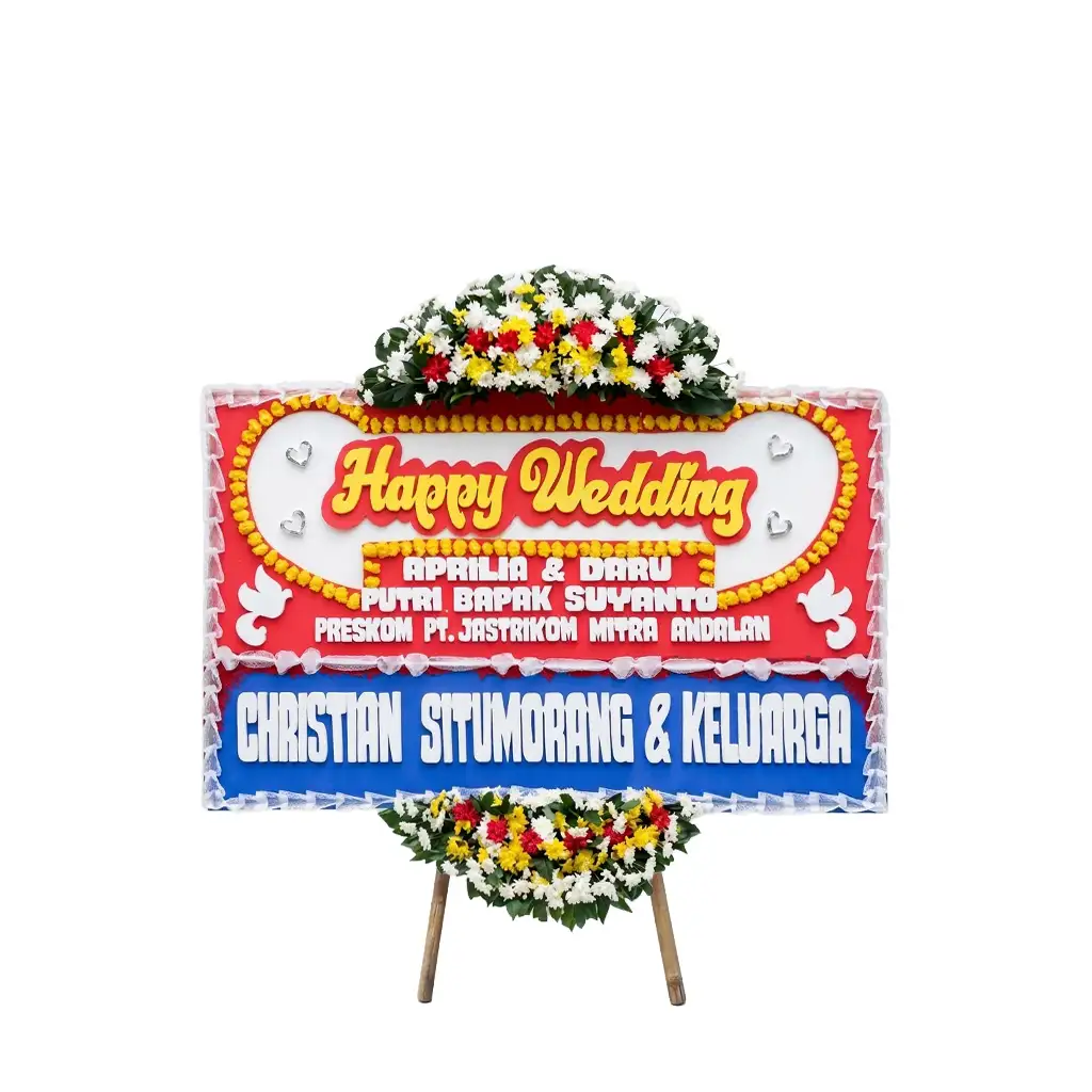 Bunga Papan Wedding - Pernikahan Jakarta, Depok, Tangerang, Bekasi, Bogor