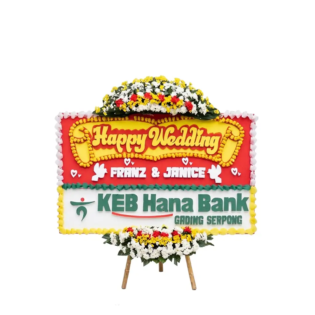 Bunga Papan Wedding - Pernikahan Jakarta, Depok, Tangerang, Bekasi, Bogor